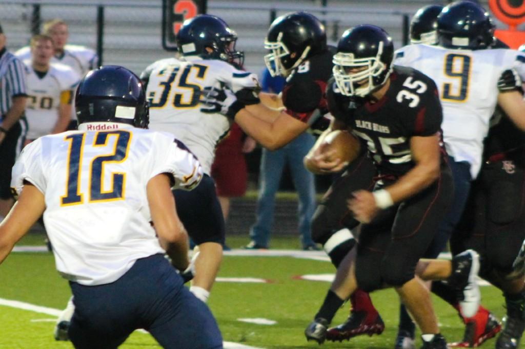 Harlan County linebacker Carson Whitehead was named to the MaxPreps preseason all-state team.