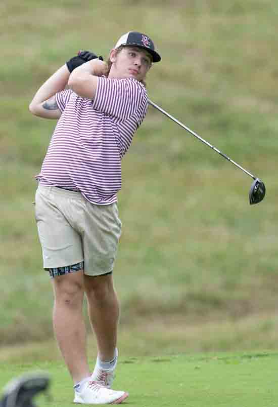 Harlan County junior Brayden Casolari captured the Region 10 title in a playoff after shooting a five-under par 67. Harlan County finished third in the team competition.